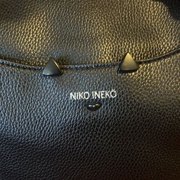 - Niko Ineko black leather bag - Picture 4 of 12